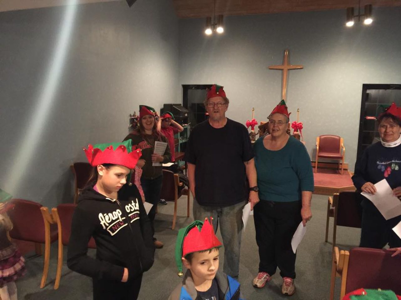 Christmas Caroling at Nursing Homes in Bradford PA