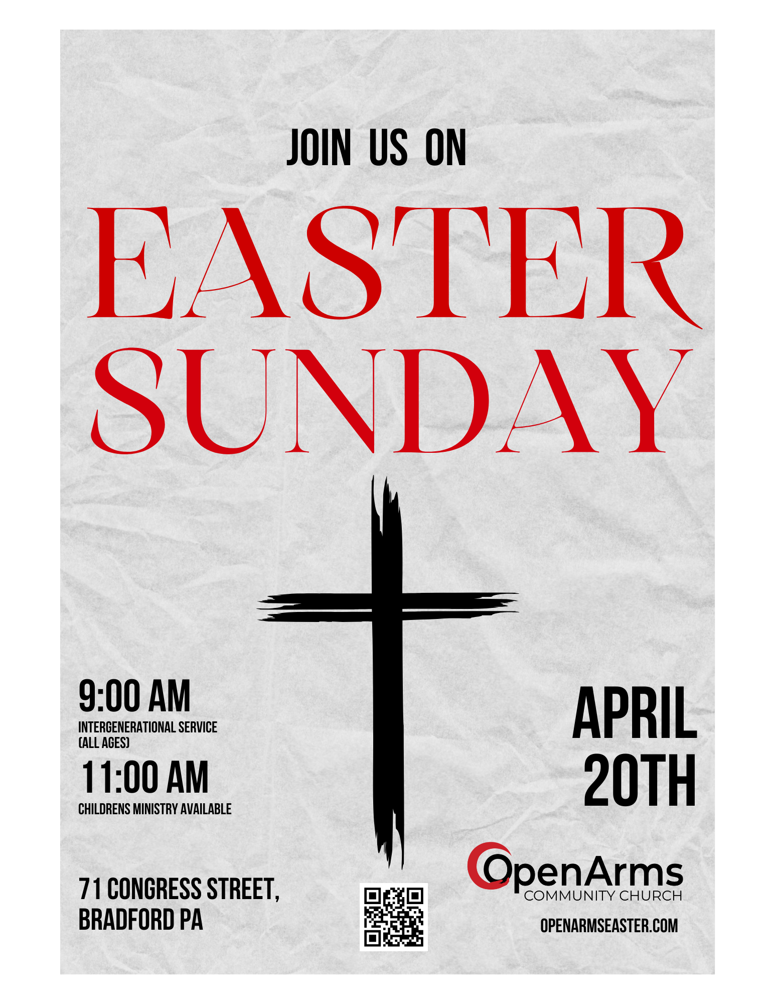 OA Easter Flyer OA Easter Flyer