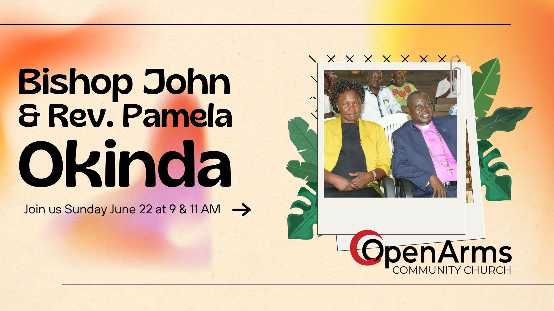 bishop john okinda and rev pamela okinda