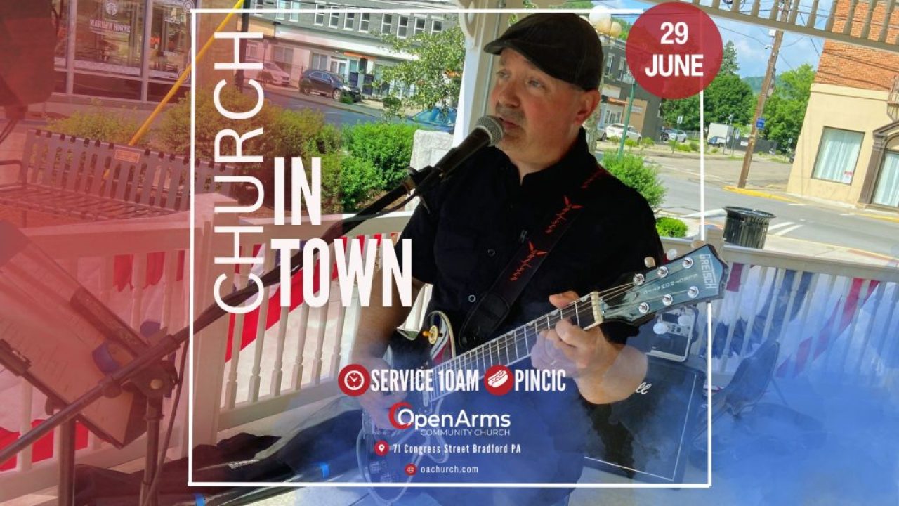 Church in Town event at Open Arms