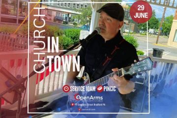 Church in Town event at Open Arms