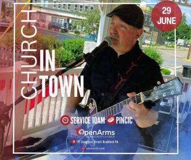 Church in Town event at Open Arms