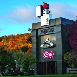 Explore the history of two legendary American brands—Zippo lighters and Case knives—right where they began. The museum features interactive exhibits, historic displays, and a viewing area to watch Zippo repairs in action. Don’t miss the massive flagship store filled with collectibles and gifts.