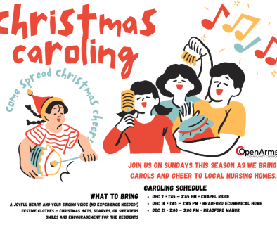 Christmas Caroling Flyet