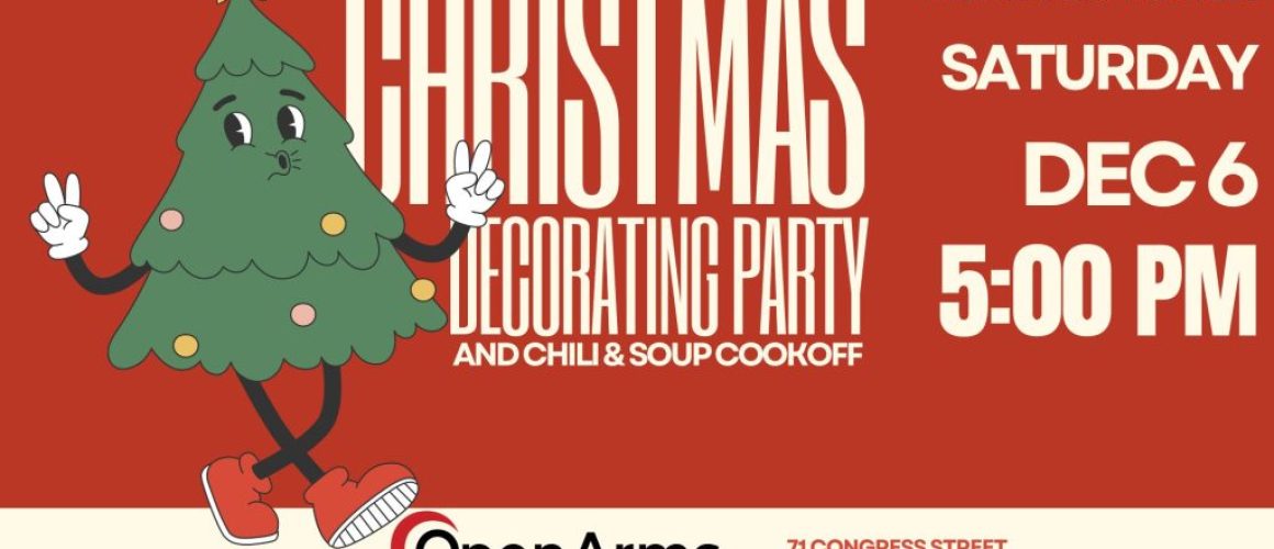 CHRISTMAS DECORATING PARTY AND CHILI COOK OFF