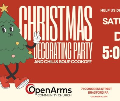 CHRISTMAS DECORATING PARTY AND CHILI COOK OFF