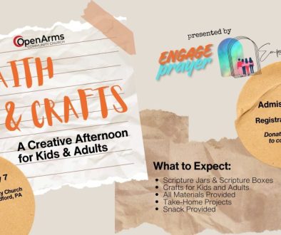Faith an dCrafts Event at Open Arms Community Church