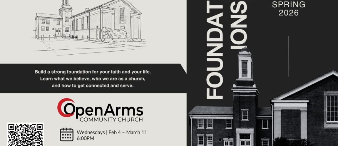 Foundations - membership class at Open Arms Community church in Bradford PA
