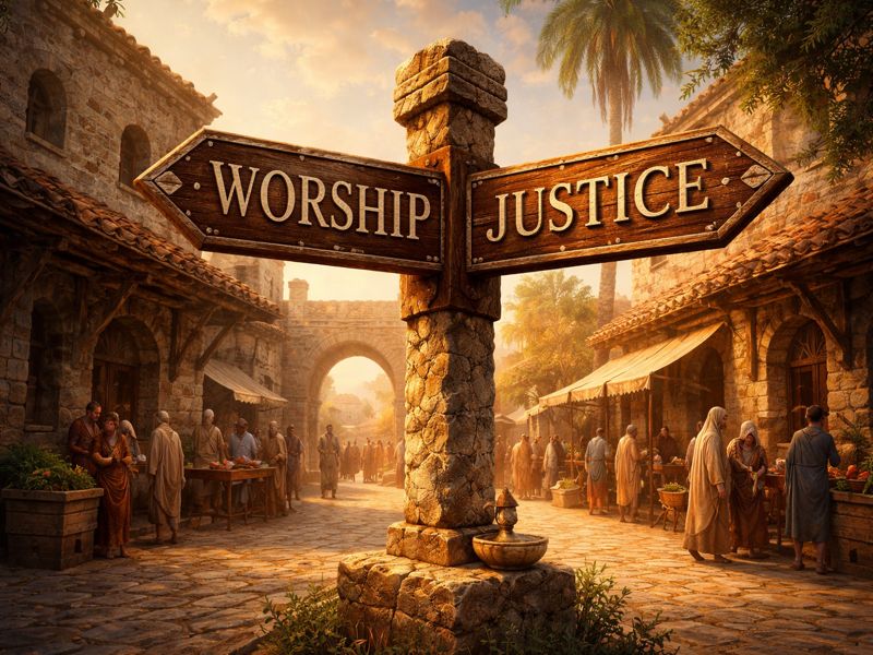intersection of worship and justice
