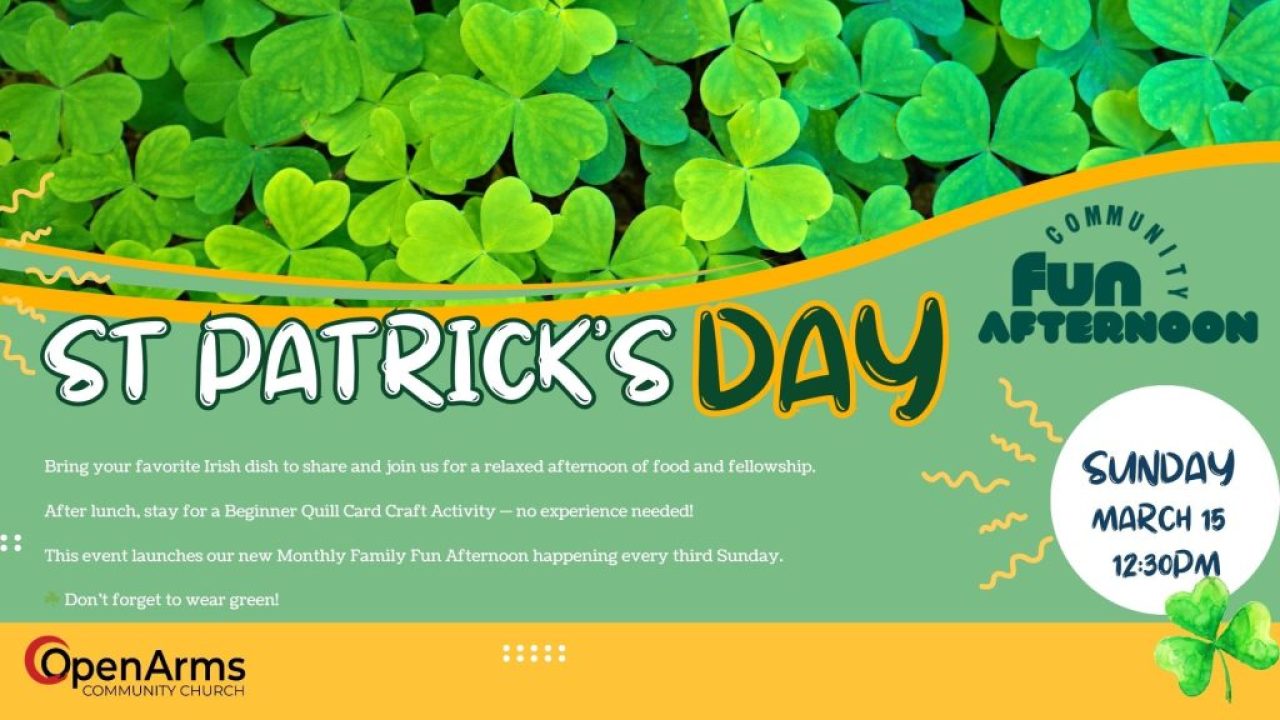 community fun open arms