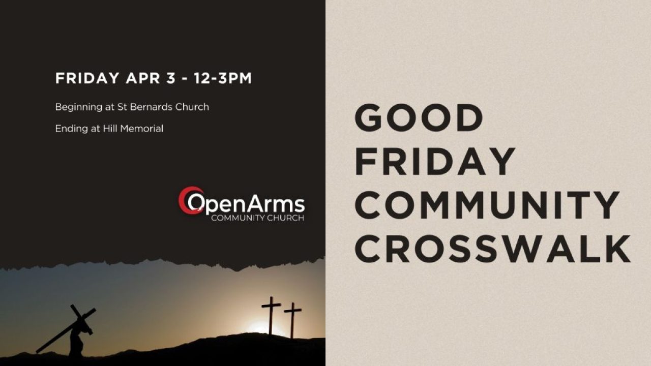 Good Friday Crosswalk Bradford PA