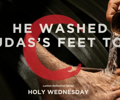 Holy Wednesday Judas betrayal and forgiveness