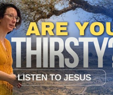 Melissa Robinson preaching Living Water sermon from John 4 at Open Arms Community Church in Bradford PA