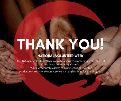 national volunteer week - open arms church in bradford pa