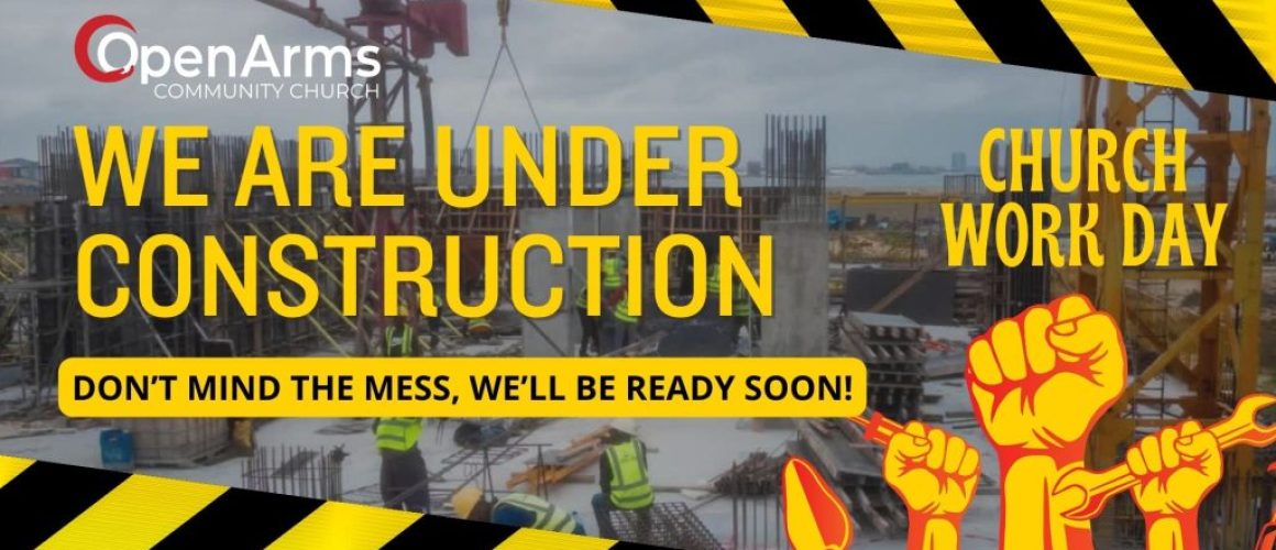 church workday at open arms