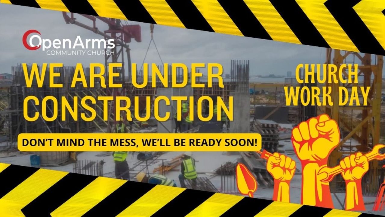 church workday at open arms