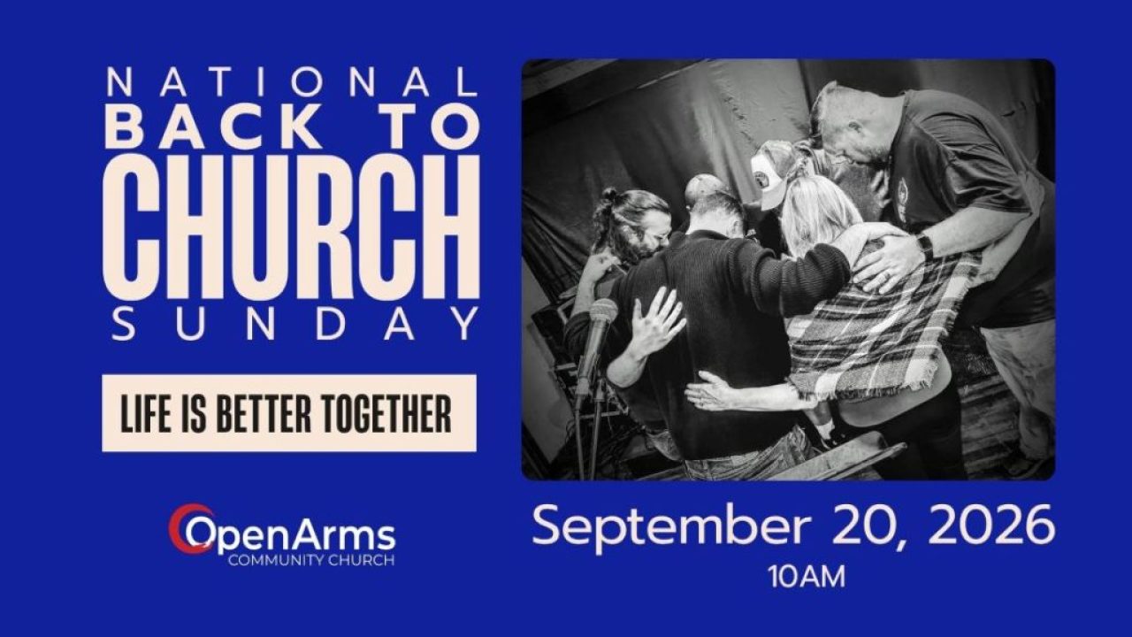 Back to Church Sunday 26