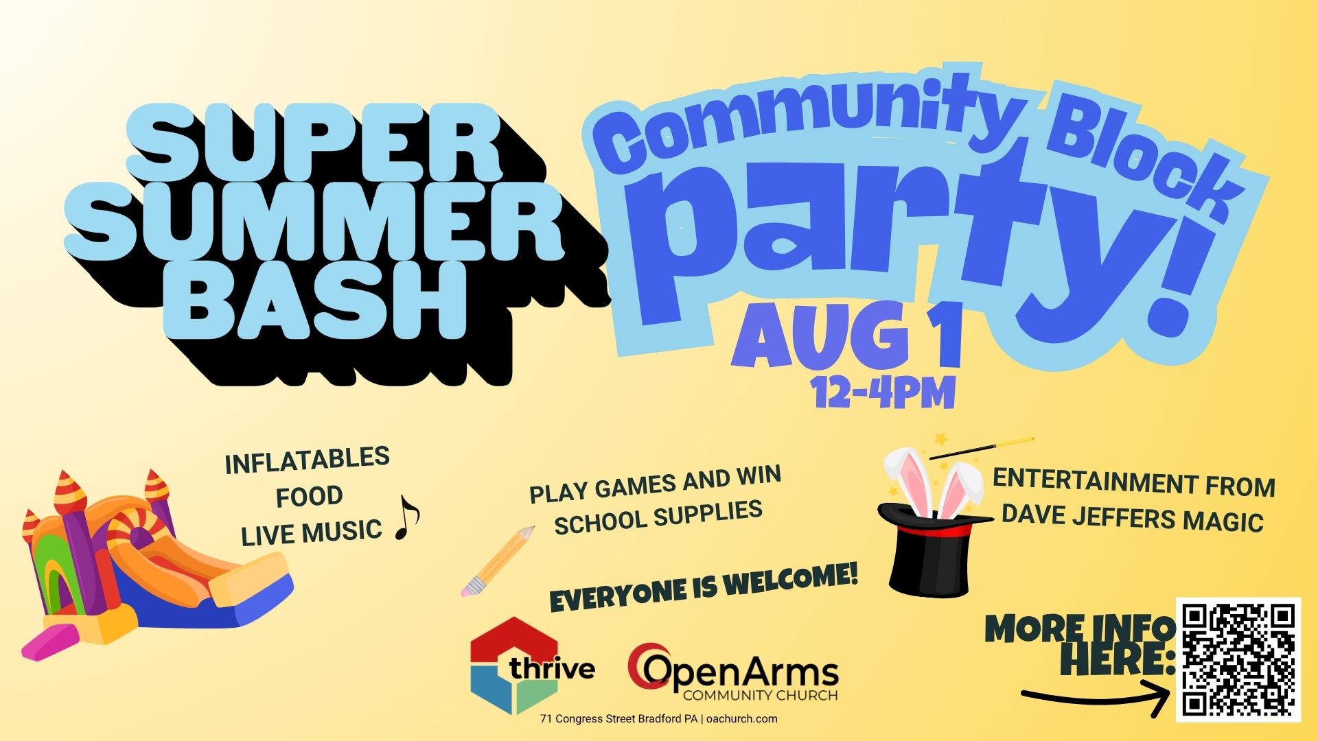 events for kids and families in bradford pa