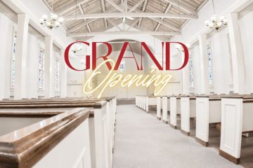 Grand Opening - Open Arms community church