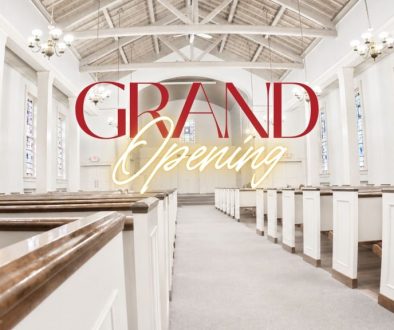 Grand Opening - Open Arms community church