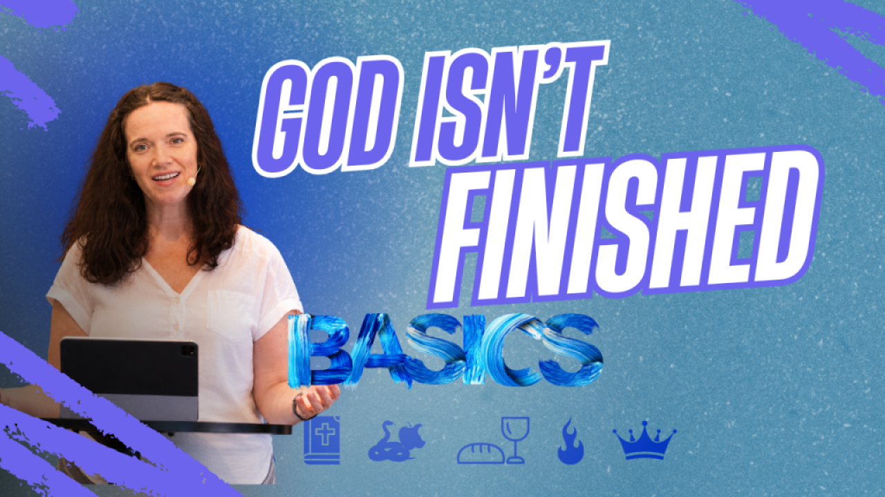 God isn't finished - Pastor Zoe Hatcher - Open Arms Community Church in Bradford PA