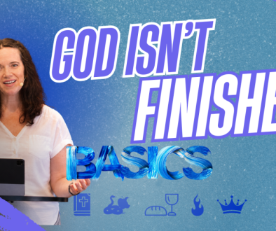 God isn't finished - Pastor Zoe Hatcher - Open Arms Community Church in Bradford PA