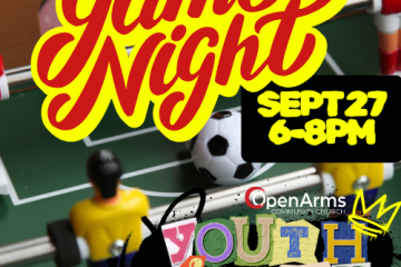 youth group game night september 27