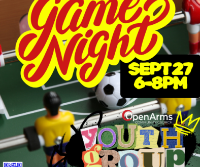 youth group game night september 27