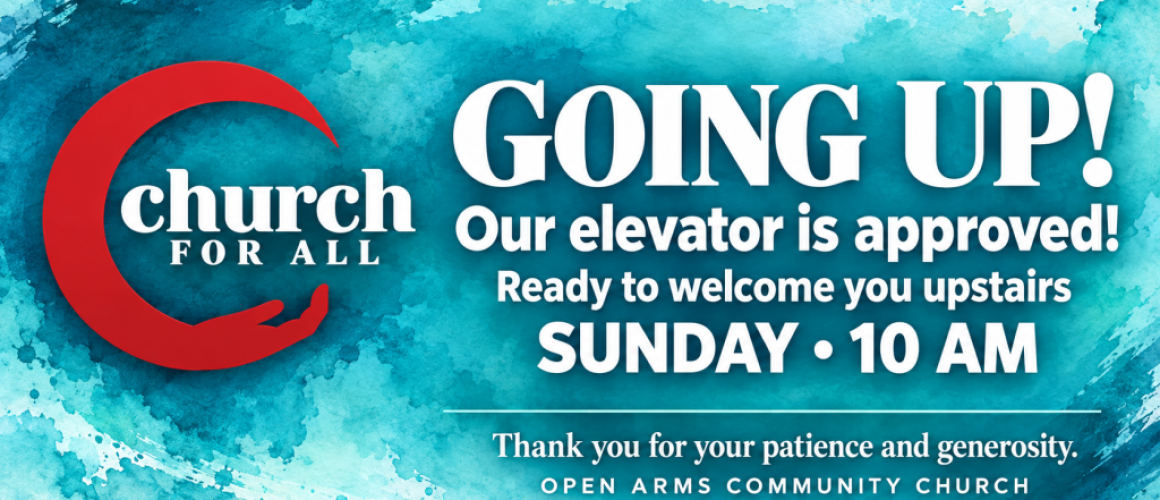 Going Up! Church Elevator Announcement